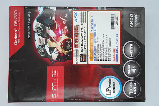 蓝宝石SAPPHIRE R5 230 1GB 显示卡（ATI Radeon R5 230芯片）